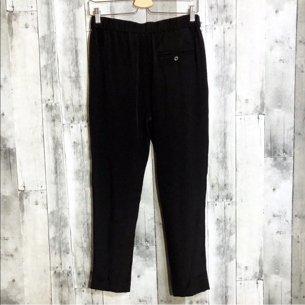 3.1 Phillip Lim | 0 | black silk tapered pants - Picture 3 of 7
